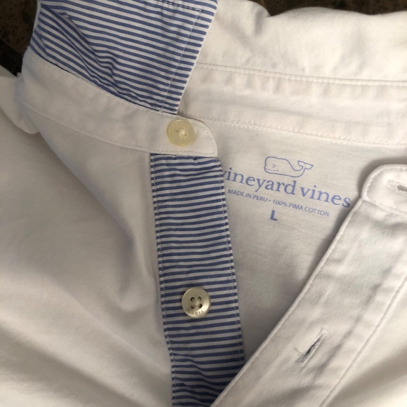 Vineyard Vines Long Sleeve Polo - Large - Picture 3 of 4